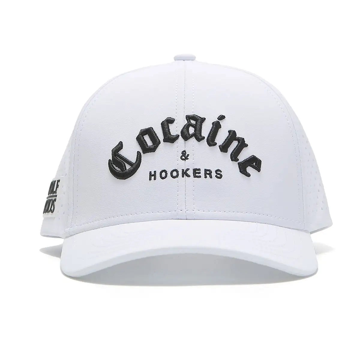 GOLF GODS - GOLF GODS หมวก Tour Pro Cocaine & Hookers ปีกโค้ง - The Agora Bangkok